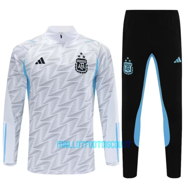 Argentine Enfant Kit de Sweat-shirt d’entraînement 23/24 Blanc