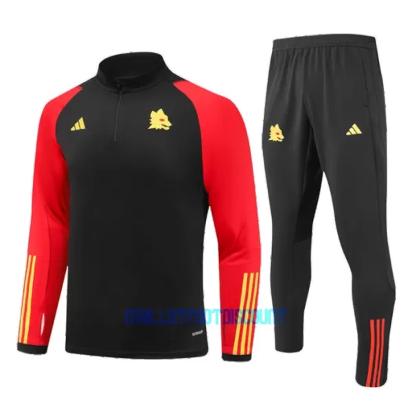 AS Roma Enfant Kit de Sweat-shirt d’entraînement 23/24 Noir