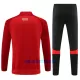 Liverpool Ensemble Vestes d'Entraînement 23/24 Rouge