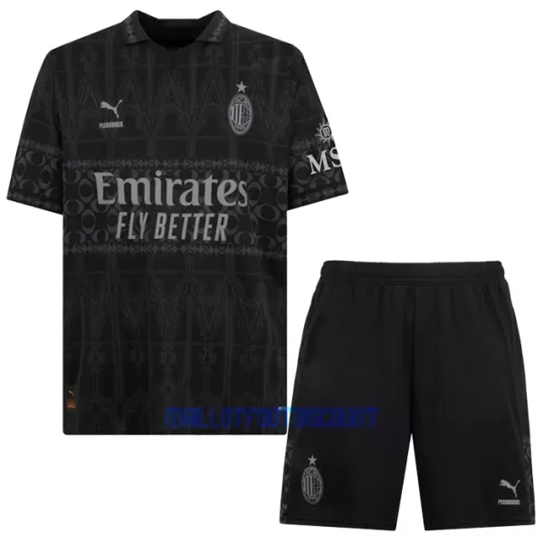 Kit De Football Milan AC Enfant Fourth 23/24 Noir