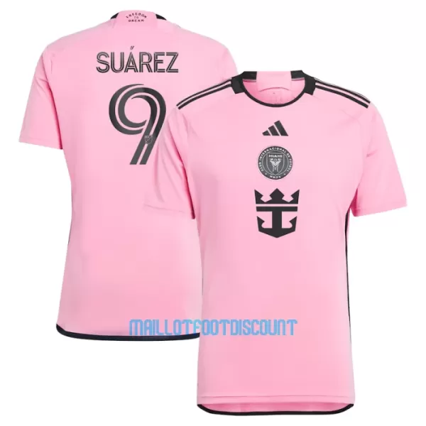 Maillot De Foot Inter Miami CF Luis Suárez 9 Domicile 24/25