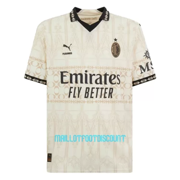 Maillot De Foot Milan AC Christian Pulišić 11 Fourth 23/24 Blanc