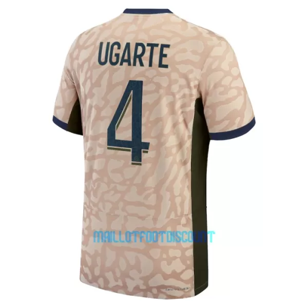 Maillot De Foot Paris Saint-Germain Manuel Ugarte 4 Fourth Jordan 23/24