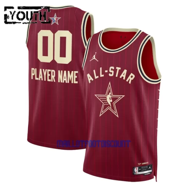 Western Conference Maillot de Basket All-Star 2024 Swingman Enfant Rouge