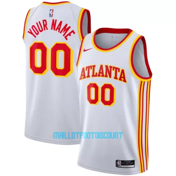 Maillot de Basket Atlanta Hawks Association Edition Swingman 23/24 Blanc