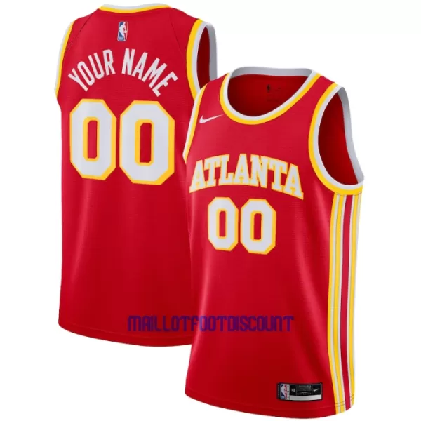 Maillot de Basket Atlanta Hawks Icon Edition Swingman 23/24 Rouge