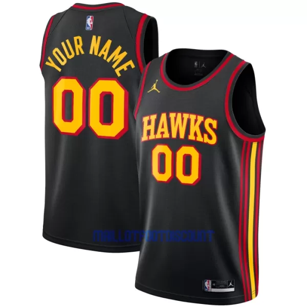 Maillot de Basket Atlanta Hawks Statement Edition Swingman 23/24 Noir