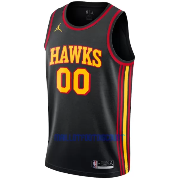 Maillot de Basket Atlanta Hawks Statement Edition Swingman 23/24 Noir