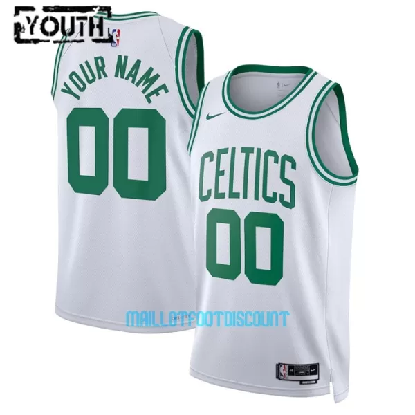 Maillot de Basket Boston Celtics Association Edition Swingman 23/24 Enfant Blanc