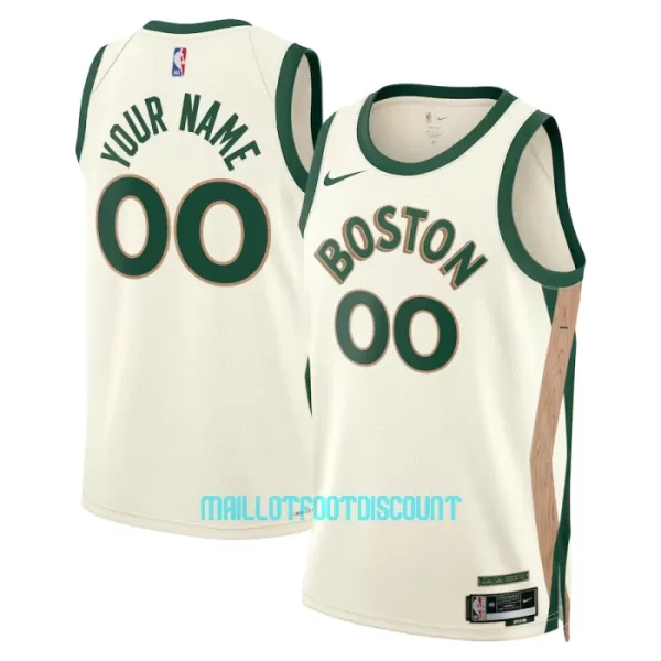 Maillot de Basket Boston Celtics City Edition Swingman 23/24 Blanc