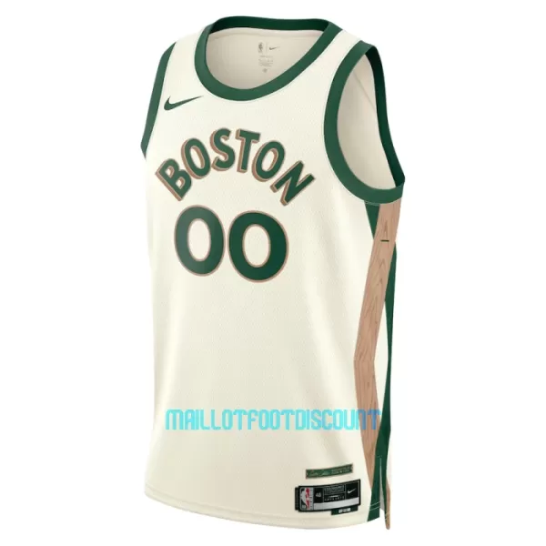 Maillot de Basket Boston Celtics City Edition Swingman 23/24 Blanc