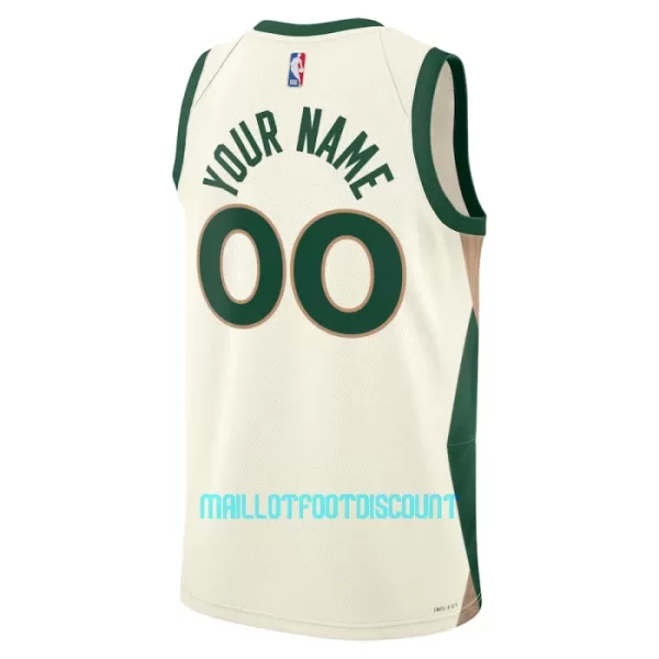 Maillot de Basket Boston Celtics City Edition Swingman 23/24 Blanc