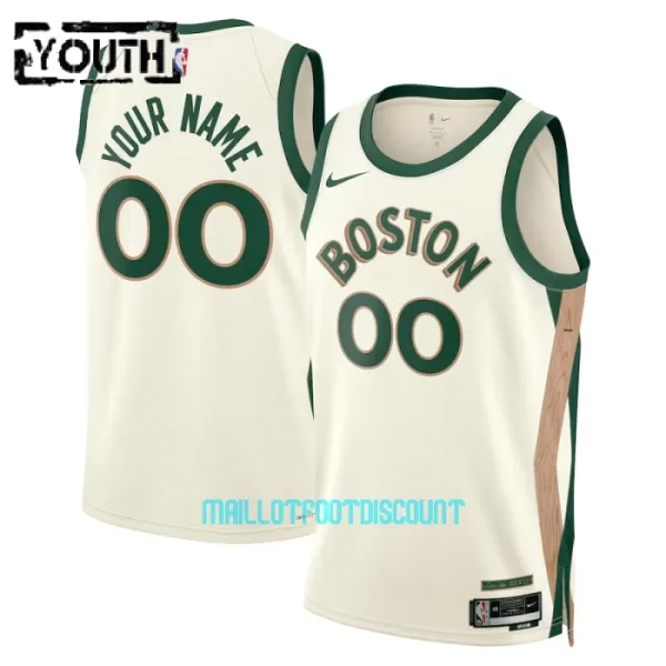 Maillot de Basket Boston Celtics City Edition Swingman 23/24 Enfant Blanc