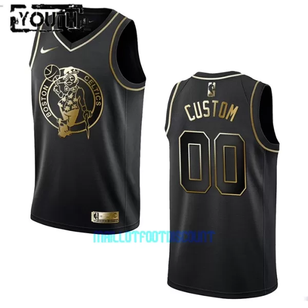 Maillot de Basket Boston Celtics Golden Edition Swingman Enfant Noir