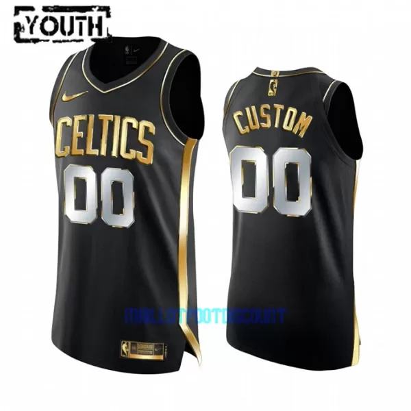 Maillot de Basket Boston Celtics Golden Edition Swingman Enfant Noir