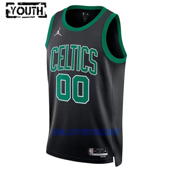 Maillot de Basket Boston Celtics Statement Edition Swingman 23/24 Enfant Noir