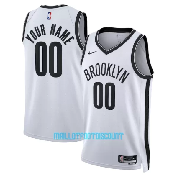 Maillot de Basket Brooklyn Nets Association Edition Swingman 23/24 Blanc