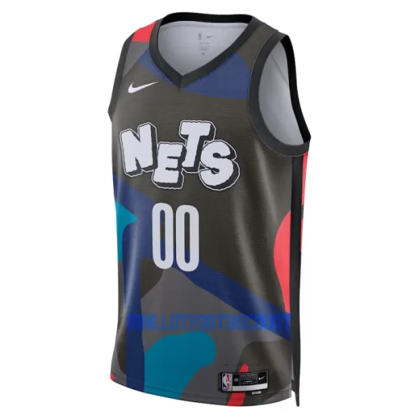 Maillot de Basket Brooklyn Nets City Edition Swingman 23/24 Noir