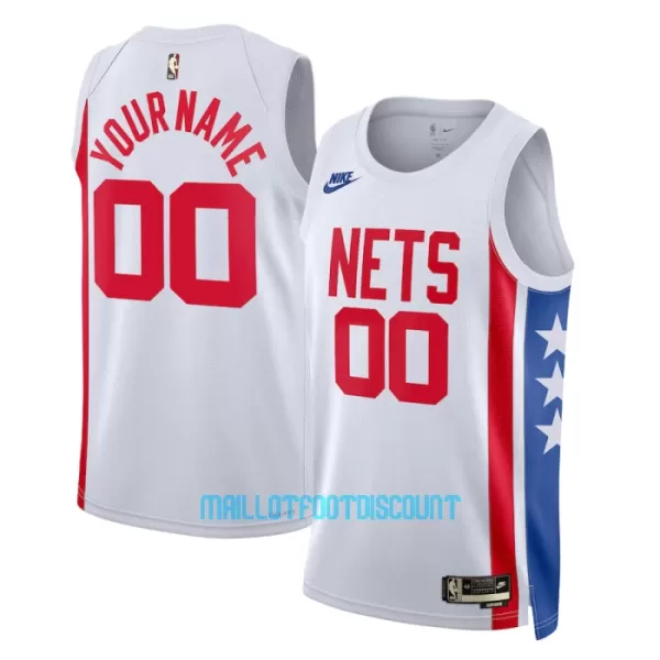 Maillot de Basket Brooklyn Nets Classic Edition Swingman Blanc