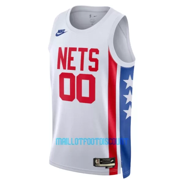 Maillot de Basket Brooklyn Nets Classic Edition Swingman Blanc