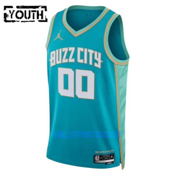 Maillot de Basket Charlotte Hornets City Edition Swingman 23/24 Enfant Teal