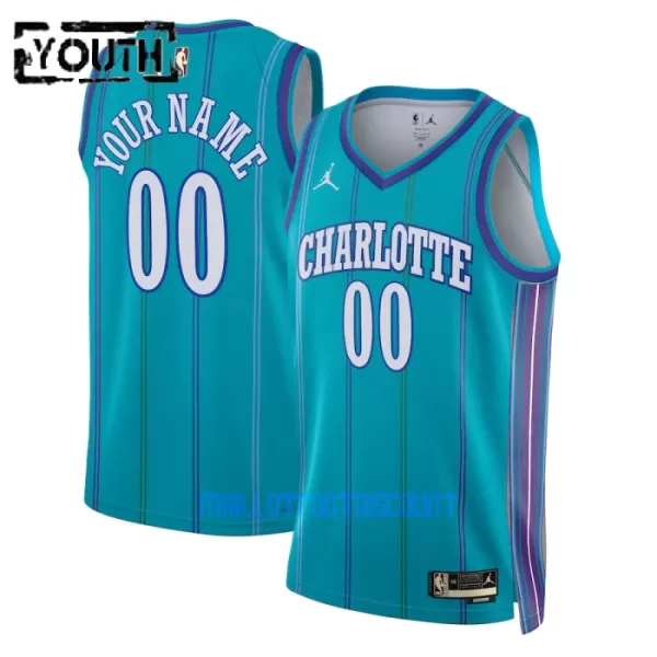 Maillot de Basket Charlotte Hornets Classic Edition Swingman 23/24 Enfant Teal