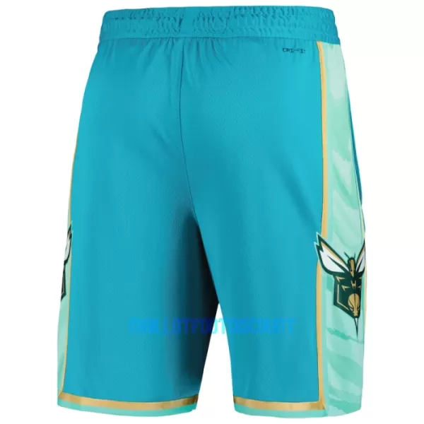 Pantalons Charlotte Hornets City Edition Swingman Teal