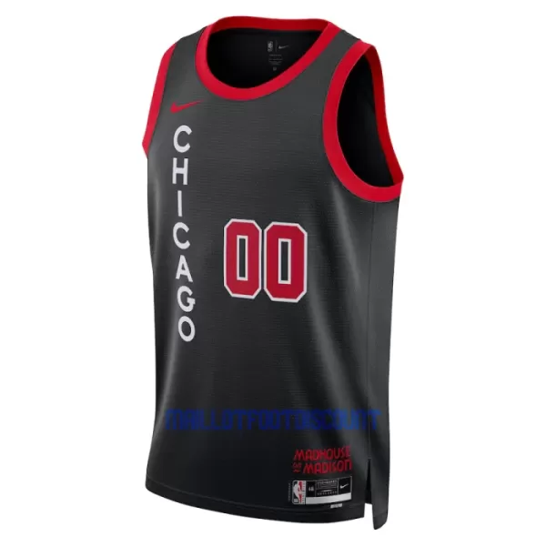 Maillot de Basket Chicago Bulls City Edition Swingman 23/24 Noir