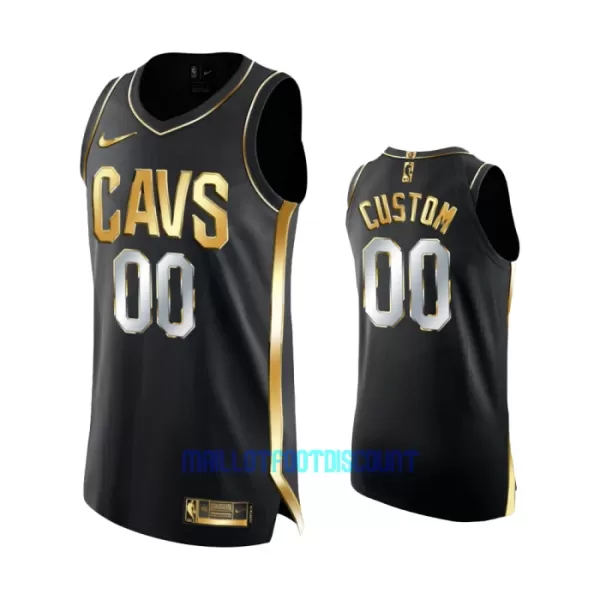 Maillot de Basket Cleveland Cavaliers Golden Edition Swingman Noir