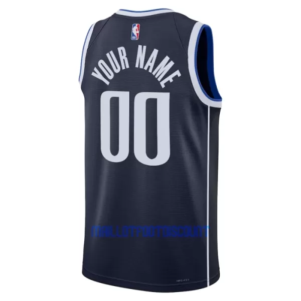 Maillot de Basket Dallas Mavericks Statement Edition Swingman 23/24 Noir