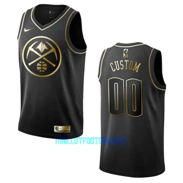 Maillot de Basket Denver Nuggets Golden Edition Swingman Noir