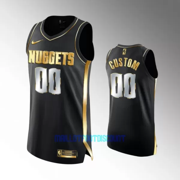 Maillot de Basket Denver Nuggets Golden Edition Swingman Noir