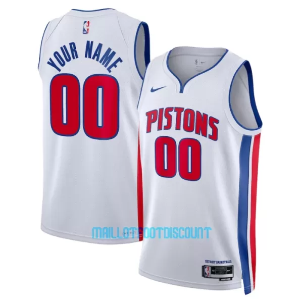 Maillot de Basket Detroit Pistons Association Edition Swingman 23/24 Blanc