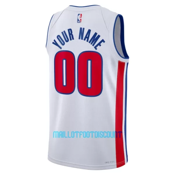 Maillot de Basket Detroit Pistons Association Edition Swingman 23/24 Blanc