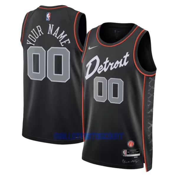 Maillot de Basket Detroit Pistons City Edition Swingman 23/24 Noir