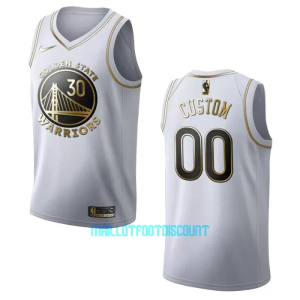 Maillot de Basket Golden State Warriors Golden Edition Swingman Blanc