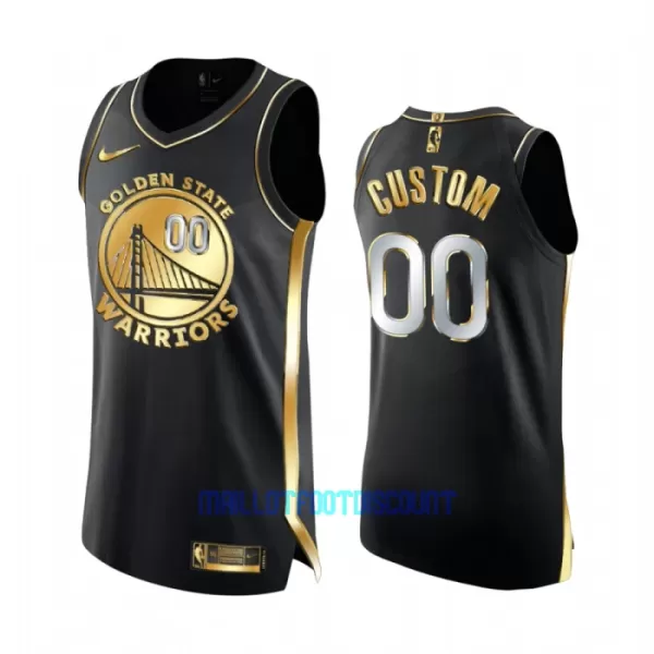 Maillot de Basket Golden State Warriors Golden Edition Swingman Noir