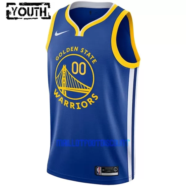 Maillot de Basket Golden State Warriors Icon Edition Swingman 23/24 Enfant Bleu