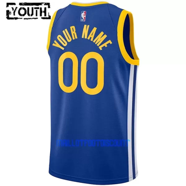 Maillot de Basket Golden State Warriors Icon Edition Swingman 23/24 Enfant Bleu