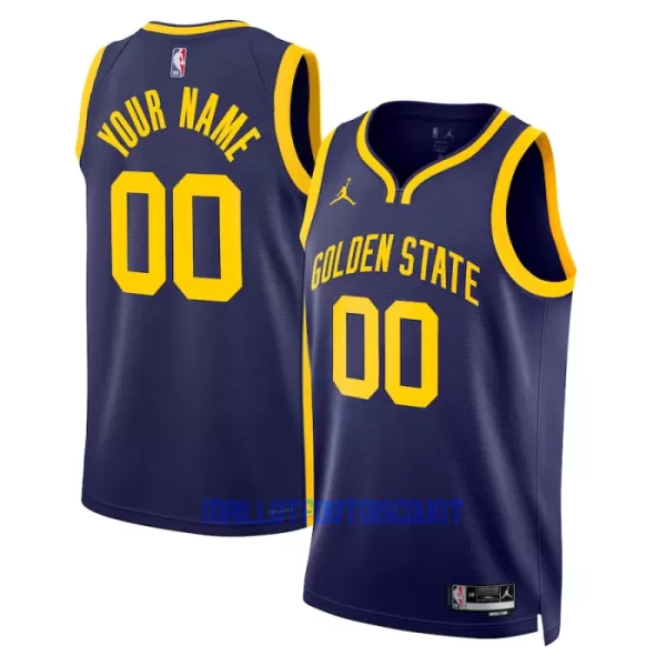 Maillot de Basket Golden State Warriors Statement Edition Swingman 23/24 Navy