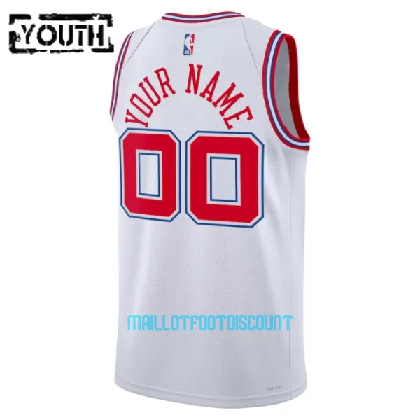 Maillot de Basket Houston Rockets City Edition Swingman 23/24 Enfant Blanc