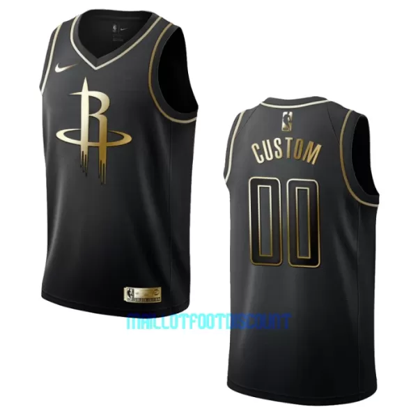 Maillot de Basket Houston Rockets Golden Edition Swingman Noir