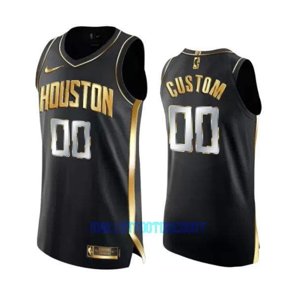 Maillot de Basket Houston Rockets Golden Edition Swingman Noir