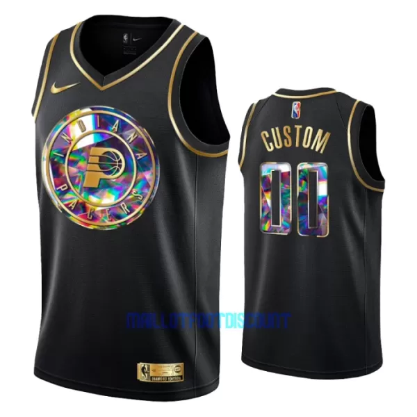 Maillot de Basket Indiana Pacers Diamond Edition Swingman 23/24 Noir