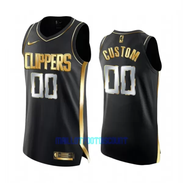 Maillot de Basket Los Angeles Clippers Golden Edition Swingman Noir