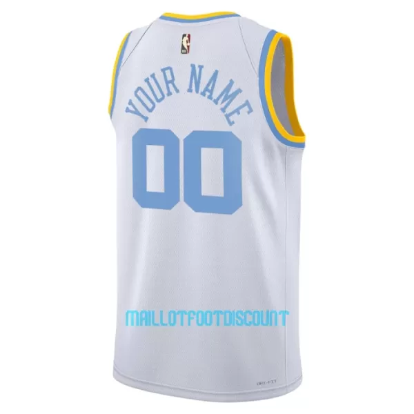 Maillot de Basket Los Angeles Lakers Classic Edition Swingman Blanc