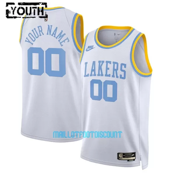 Maillot de Basket Los Angeles Lakers Classic Edition Swingman Enfant Blanc