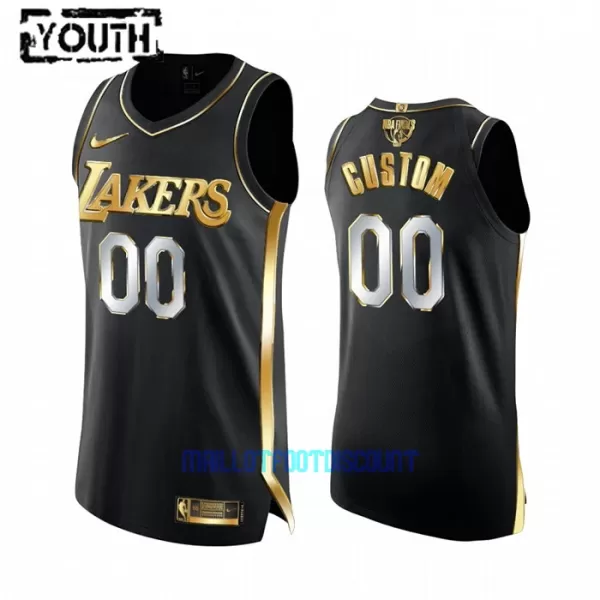 Maillot de Basket Los Angeles Lakers Golden Edition Swingman Enfant Noir