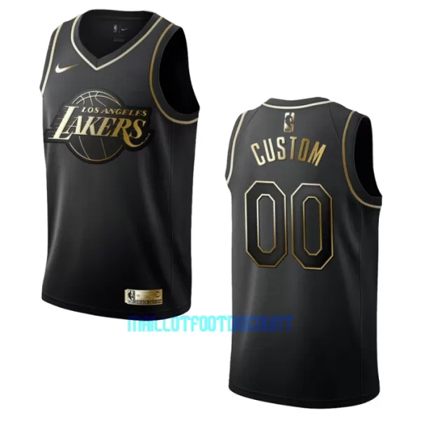 Maillot de Basket Los Angeles Lakers Golden Edition Swingman Noir