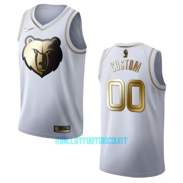 Maillot de Basket Memphis Grizzlies Golden Edition Swingman Blanc